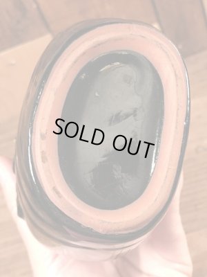 50’s頃の陶器製のスカルのヴィンテージのポイズンボトル