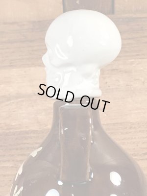 50年代頃のスカルのビンテージのデカンタ