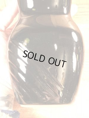 50’s頃の陶器製のスカルのヴィンテージのポイズンボトル