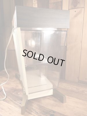 60〜70’s頃のライトアップする店頭用のヴィンテージのディスプレイケース