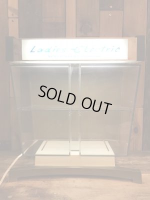 60〜70’s頃のライトアップする店頭用のヴィンテージのディスプレイケース