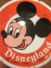 70年代頃のディズニーランドのミッキーマウスのビンテージの缶バッジ