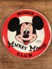 70年代頃のディズニーのミッキーマウスクラブのビンテージの缶バッジ