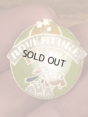 80年代頃のグーフィーのアドベンチャーランドのビンテージのピンバッジ