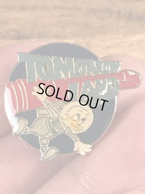 80’sのドナルドダックのトゥモローランドのヴィンテージのピンバッジ