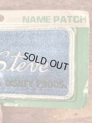 70年代頃のディズニーランドのミッキーマウスのビンテージのワッペン