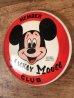 70’sのディズニーのミッキーマウスクラブのヴィンテージの缶バッチ