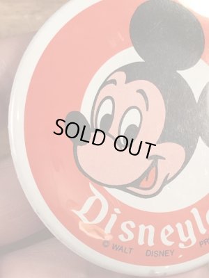 70年代頃のディズニーランドのミッキーマウスのビンテージの缶バッジ
