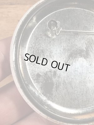 70’sのディズニーランドのミッキーマウスのヴィンテージの缶バッチ