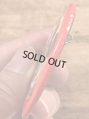 70年代頃のディズニーのミッキー&ミニーマウスのビンテージの缶バッジ