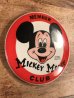 70年代頃のディズニーのミッキーマウスクラブのビンテージの缶バッジ