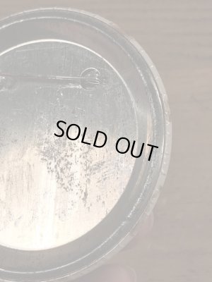 70年代頃のディズニーランドのミッキーマウスのビンテージの缶バッジ