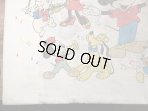 70’sのディズニーのミッキーマウスマーチのヴィンテージの枕カバー