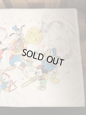 70年代頃のディズニーのミッキーマウスマーチのビンテージのピローケース