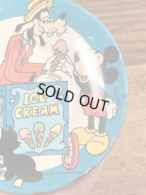 60〜70’sのディズニーのプルートなどが描かれたヴィンテージのTinトレイ