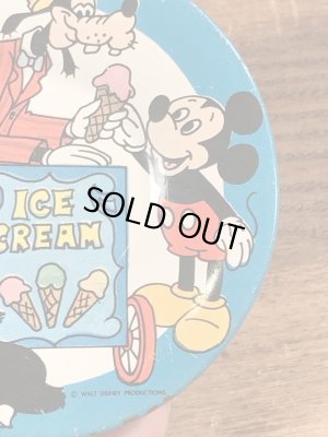 60〜70’sのディズニーキャラクターのヴィンテージのおままごとのソーサー