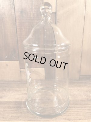 70’sのディズニーのミッキーマウスが描かれたヴィンテージのキャンディジャー