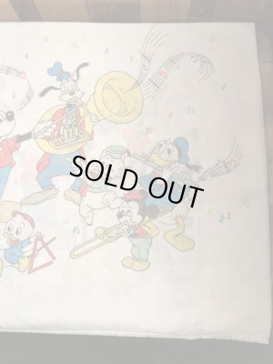 70’sのディズニーのミッキーマウスマーチのヴィンテージの枕カバー