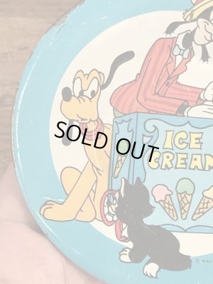 60〜70年代頃のディズニーキャラクターが描かれたビンテージの子供用ディッシュ