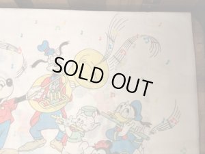 70’sのディズニーのミッキーマウスマーチのヴィンテージの枕カバー