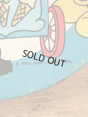 60〜70年代頃のディズニーキャラクターが描かれたビンテージの子供用ディッシュ