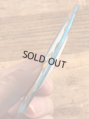 60〜70年代頃のディズニーキャラクターのアイスクリームショップが描かれたビンテージのお皿