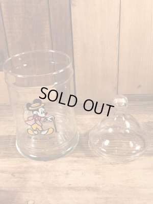 70年代頃のディズニーのミッキーマウスが描かれたビンテージのキャニスター