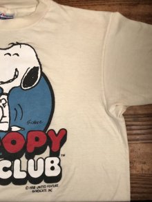 他の写真2: Peanuts Snoopy Fan Club T-Shirt　スヌーピーファンクラブ　ビンテージ　Tシャツ　USA　80年代