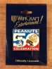 90年代頃のピーナッツ50周年記念のスヌーピーのビンテージのピンバッジ