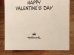 80年代頃のHallmark社製のスヌーピーのビンテージのバレンタインカード