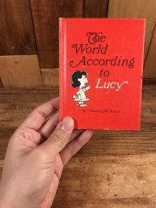 他の写真3: Hallmark Peanuts Snoopy “The World According to Lucy” Mini Picture Book　ルーシー　ビンテージ　絵本　スヌーピー　70年代