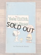 Peanuts Snoopy “You're Not Elected, Charlie Brown” Picture Book　スヌーピー　ビンテージ　絵本　70年代