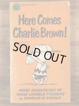 Peanuts Snoopy “Here Comes Charlie Brown!” Comic Book　スヌーピー　ビンテージ　コミックブック　60〜70年代