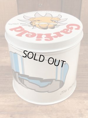 80’sのガーフィールドのヴィンテージのTin缶