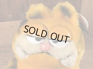 80年代頃のデーキン社製のガーフィールドのビンテージのぬいぐるみ