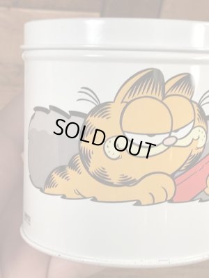 80’sのガーフィールドのヴィンテージのTin缶