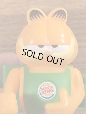 ガーフィールドのビンテージのバーガーキングのミールトイ