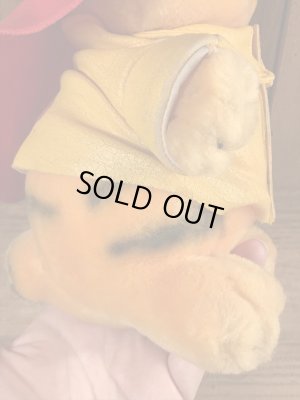 80’sの消防団のガーフィールドのヴィンテージのプラッシュドール