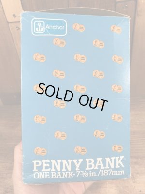 80’sのアンカーホッキング社製のガーフィールドのヴィンテージのコインバンク