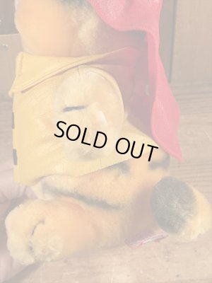 80’sの消防団のガーフィールドのヴィンテージのプラッシュドール