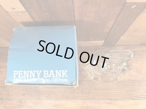 80年代頃のアンカーホッキング社製のガーフィールドのビンテージの貯金箱