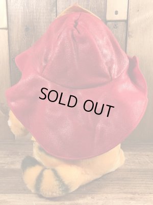 80’sの消防団のガーフィールドのヴィンテージのプラッシュドール