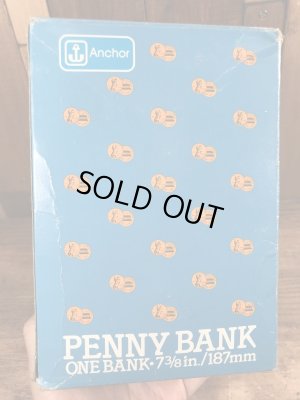 80年代頃のアンカーホッキング社製のガーフィールドのビンテージの貯金箱