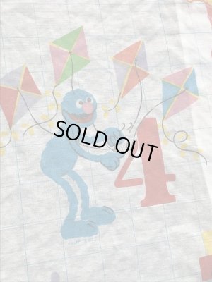 70〜80年代頃のセサミストリートのビンテージのボックスシーツ