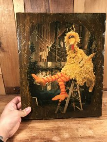 他の写真3: Sesame Street “Big Bird” Picture Wall Hanging　ビッグバード　ビンテージ　壁掛け　セサミストリート　70年代