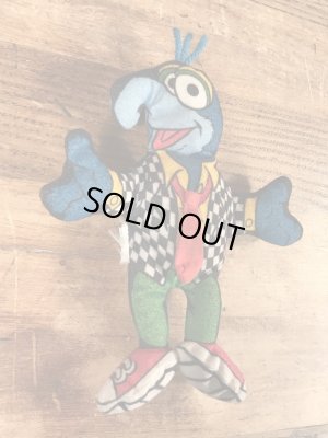 90年代頃のマペッツのゴンゾのビンテージのミニクロスドール