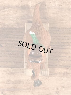 80年代頃のセサミストリートのスナッフィーのビンテージのPVCフィギュア