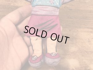 90’sのマペッツのミスピギーのヴィンテージのミニクロスドール