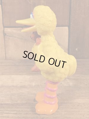 90’sのセサミストリートのビッグバードのヴィンテージのPVCフィギュア