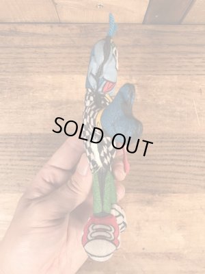 90年代頃のマペッツのゴンゾのビンテージのミニクロスドール